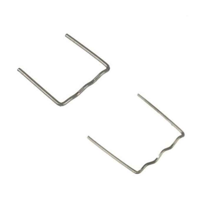 Bumper Repair Hot for Welding PVC ABS Nylon Plastic, 300Pcs 0.6mm and 300Pcs 0.8mm Flat