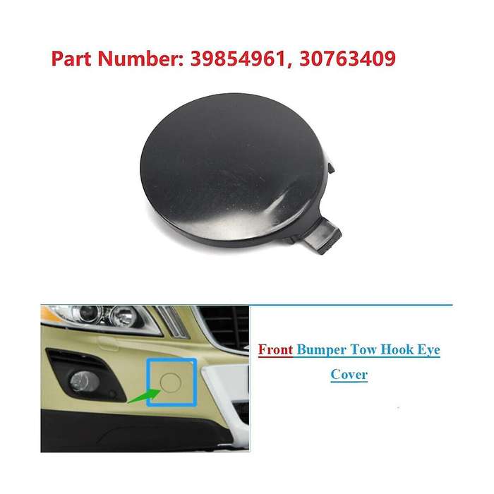 Bumper Tow Hook Cover Eye Cap for XC60 2009-2013 39854961 30763409