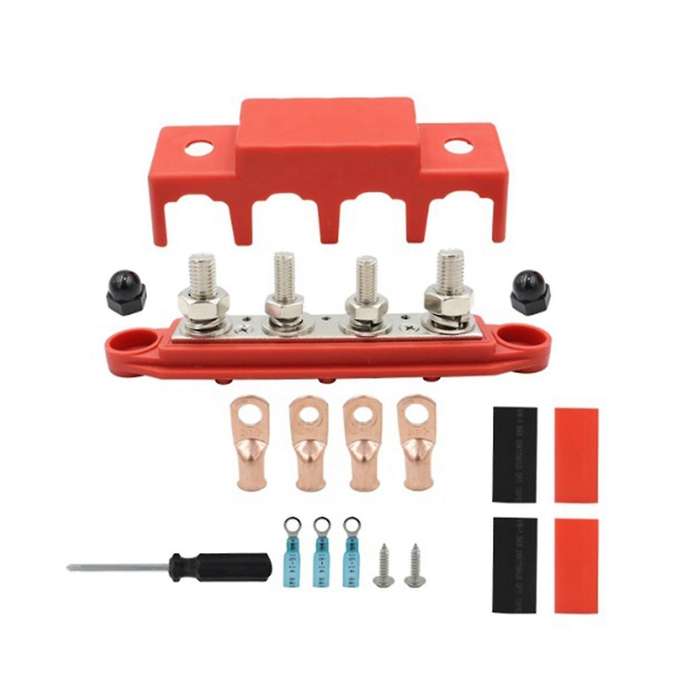 Busbar Box Plate 250a Integrated Specification Current Busbar Cable Box Power Box Parts for Rv Yacht