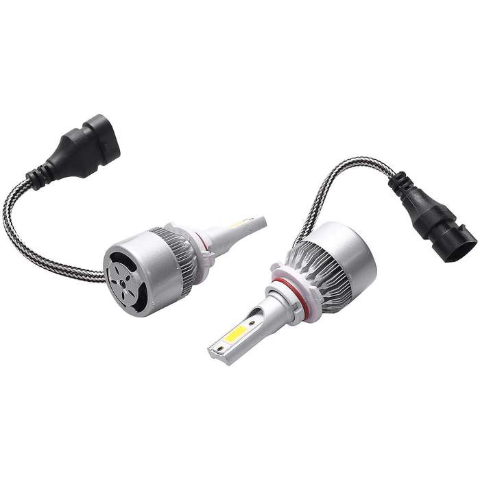 C6 Led Car Headlight Bulbs, 2Pcs 3000K Yellow Light Led Headlight Fog Light-Bulbs 72W 8000Lm Convers