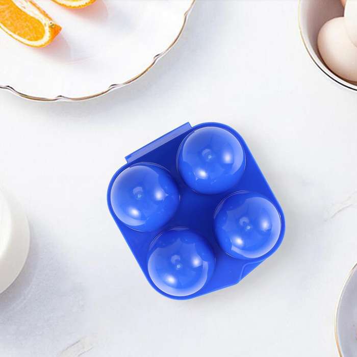 Camping Egg Box Plastic Egg Box Egg Storage Box Portable Egg Box 4 Egg Box