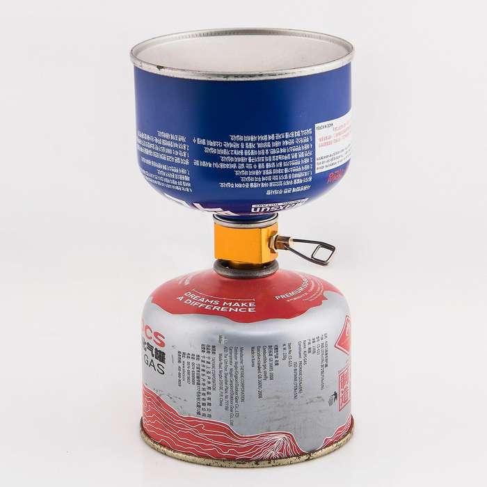 Camping Stove Propane Refill Adapter Burner Filling Butane Cylinder Tank Saver Camping Equipment
