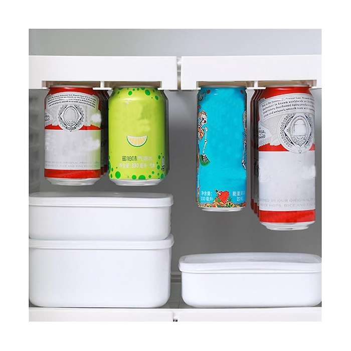 Can Dispenser Beer Soda Storage Rack Refrigerator Organizer Soda Can Beverage Bottle Holder for Fri