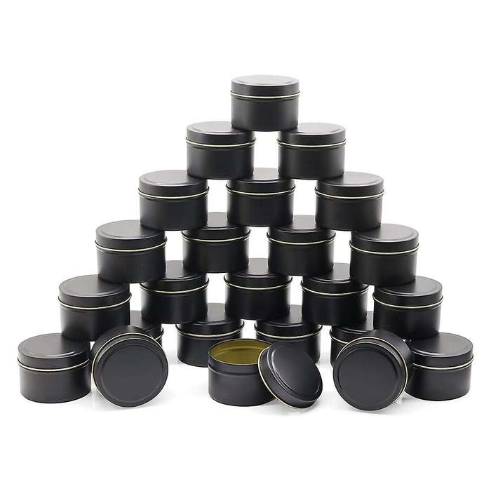 Candle Tins 24 Piece,8 Oz Candle Containers, Candle Jars for Candle Making,Handmade Candle Making To