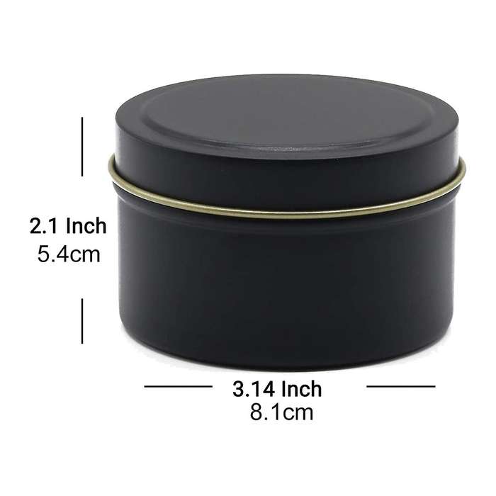 Candle Tins 24 Piece,8 Oz Candle Containers, Candle Jars for Candle Making,Handmade Candle Making To