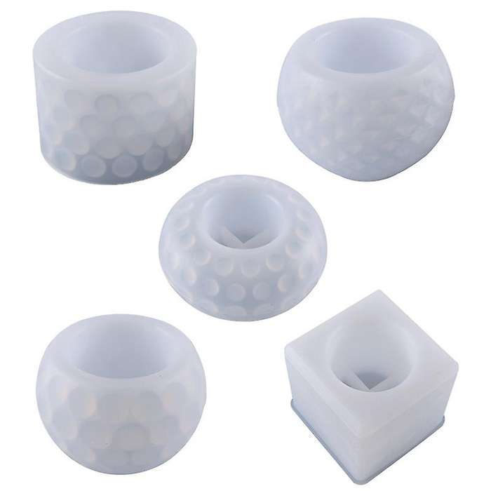 Candles Holders Resin Mold,Bowl Candleholders Silicone Candlestick Casting Mold for Wedding Centerpi