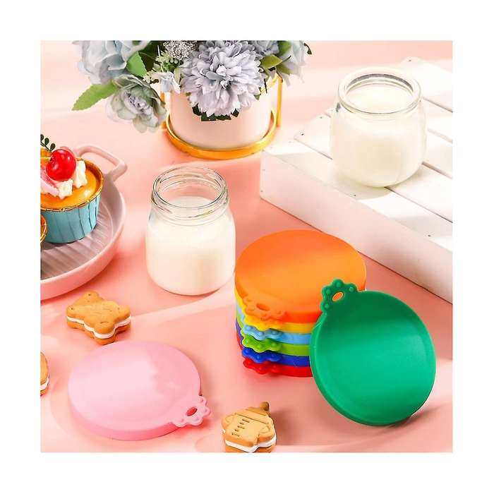 Cans Silicone Cup Lid Cup Cover Pet Dog Food Can Cup Lid Cup Lid Canned Cup Lid Three-in-one