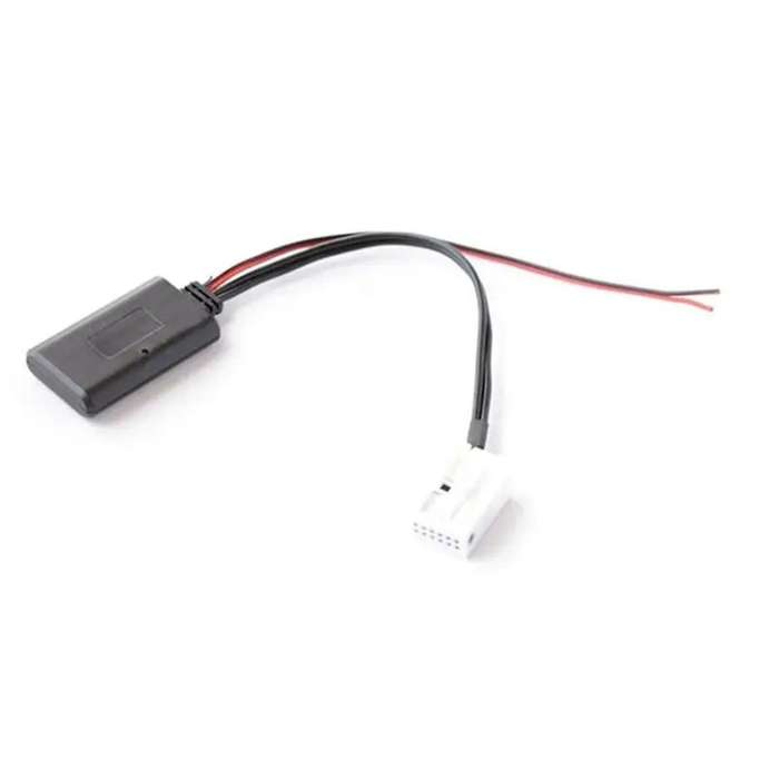 Car 12Pin Bluetooth Module Wireless Radio AUX-in Aux Cable Adapter for E60 04-10 E63 E64 E61 E70 E90