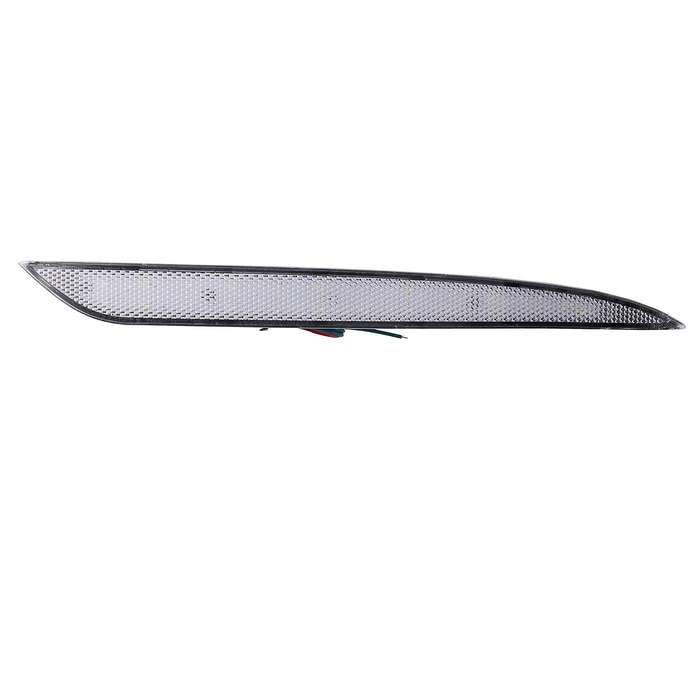 Car 12V LED White Light Rear Bumper Brake Lights Waterproof Driving Stop Tail Lamps for Model S 2012