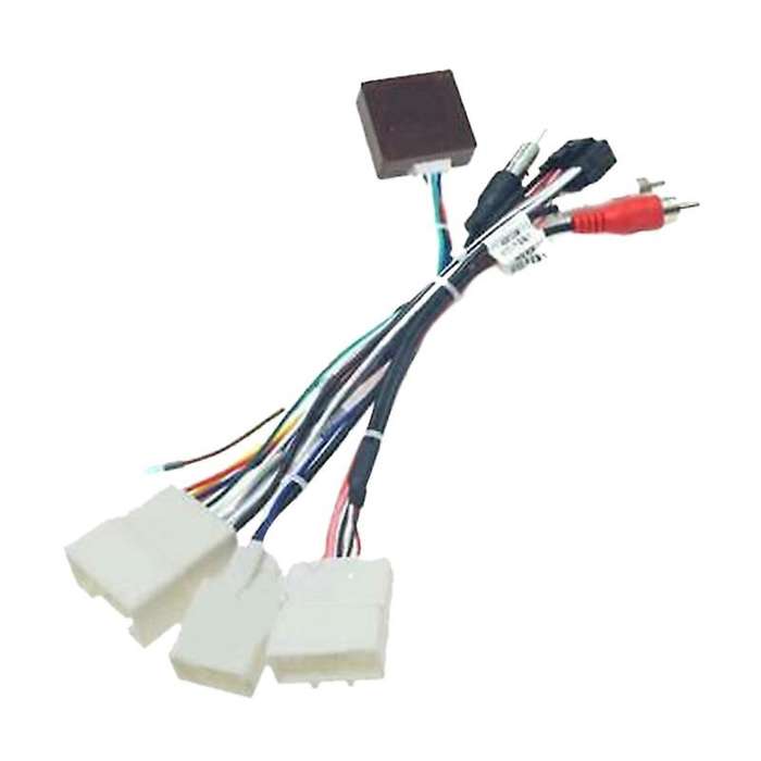 Car 16PIN Power Cord Adapter Audio Power Wiring Harness Canbus Box for /Sequoia/ 330/350 2008-2015