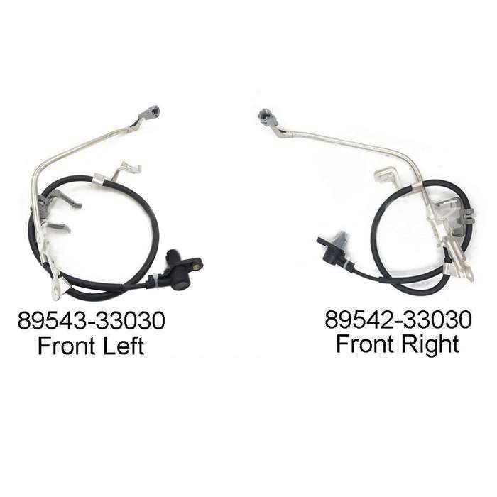 Car 2Piece High Quality ABS Speed Sensor Front Left Right for ES300 89543-33030