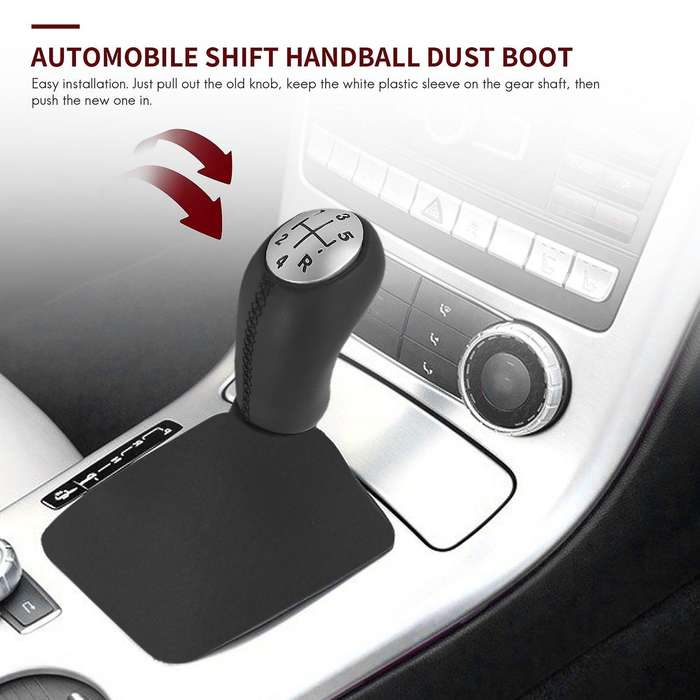 Car 5 Speed Gear Shift Knob with Cover Compatible Renault Clio 2 II Clio 3