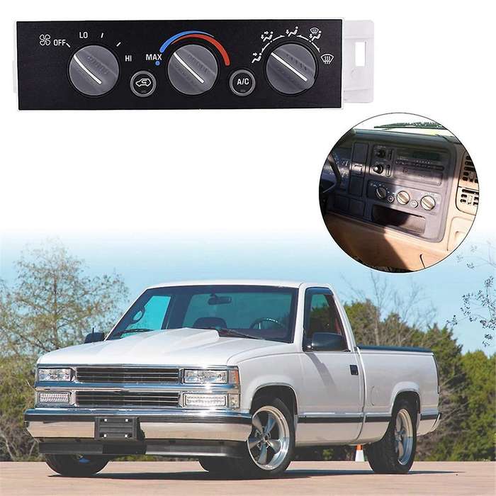 Car A/c Heater Control Panel for C1500 C2500 C3500 K1500 K2500 K3500 1996-2000 09378815 16231175 599