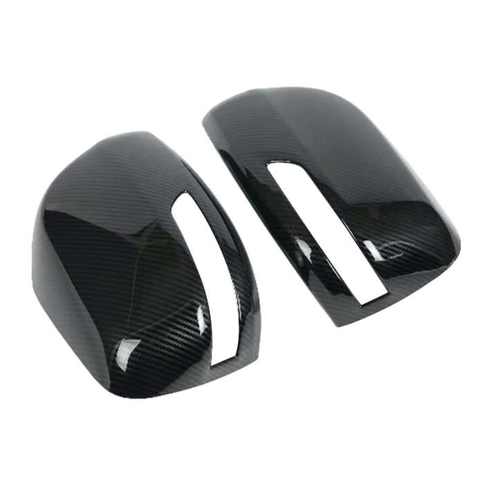 Car ABS Carbon Fiber Rear View Mirror Cover Trim Caps for Land Cruiser Prado 150 FJ150 2018 2019 202