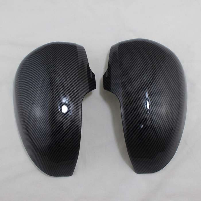 Car ABS Carbon Fiber Rearview Mirror Cover Cap Side Turn Signal Mirror Cover for Prius 2010-2015