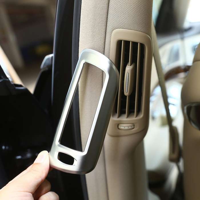 Car ABS Chrome B Pillar Air Conditioning Outlet Frame Cover Trim for W222 S-Class S300 S320 S350 S40