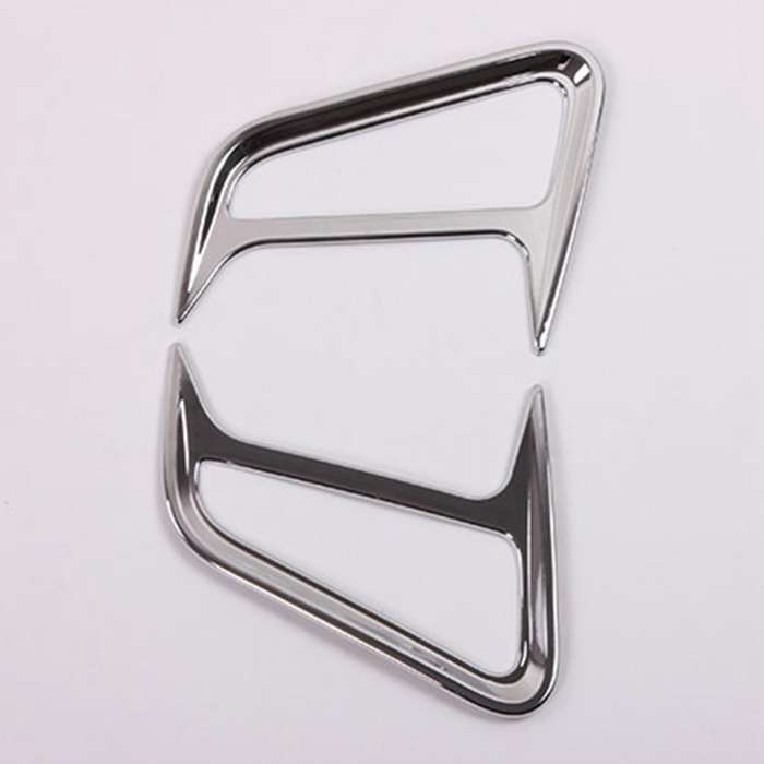 Car ABS Chrome Front Side Turn Signal Light Fog Lamp Cover Trim for Encino 2017-2019 Accessories