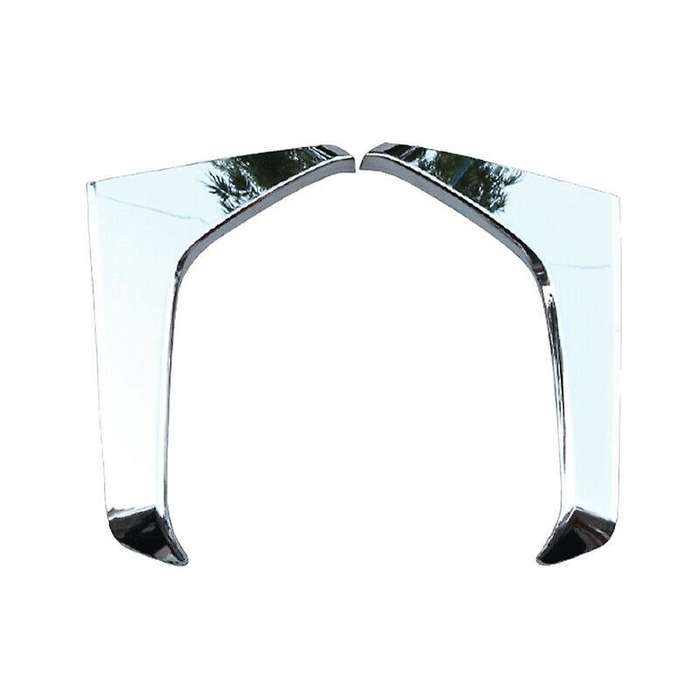 Car ABS Chrome Rear Window Triple-cornered Decor Trim Fit for 2019-2021