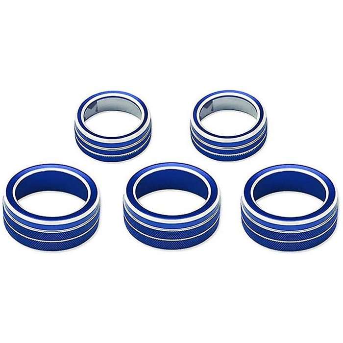 Car AC Air Conditioning Knob Sound Volume Knob Cover Trim for 10Th Accord Sedan Sport EX EX-L LX 201