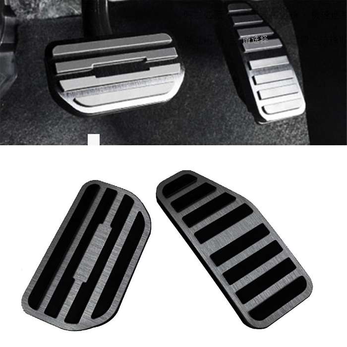 Car Accelerator Brake Pedal Pad Covers Aluminum Alloy for Swift /ZD Series 2024+ Anti-Skid Brake Sti