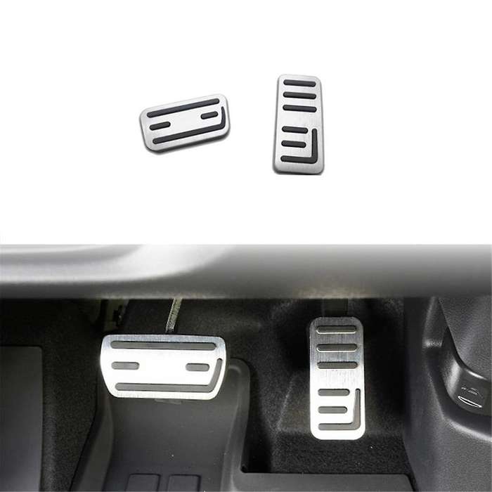 Car Accelerator Brake Pedal Pad Covers Aluminum Alloy for WR-V WRV DG5 2024 Accessories