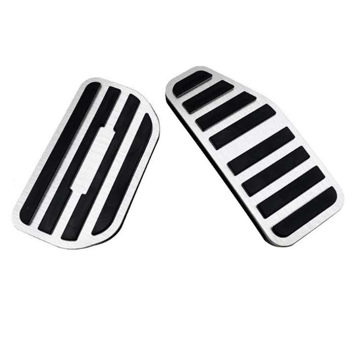 Car Accelerator Brake Pedal Pad Covers Aluminum Alloy for Swift /ZD Series 2024+ Anti-Skid Brake Sti