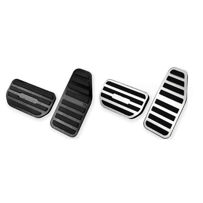 Car Accelerator Brake Pedal Pad Covers Aluminum Alloy for Swift /ZD Series 2024+ Anti-Skid Brake Sti