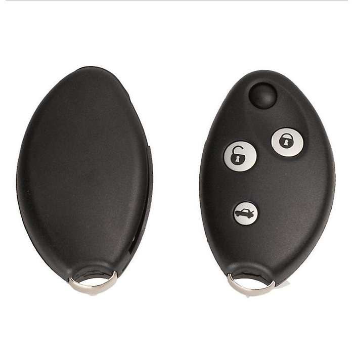 Car Accessories 3 Button with Rubber Pad Alarm Key Fob Case for C3 C4 C5 Xsara Berlingo