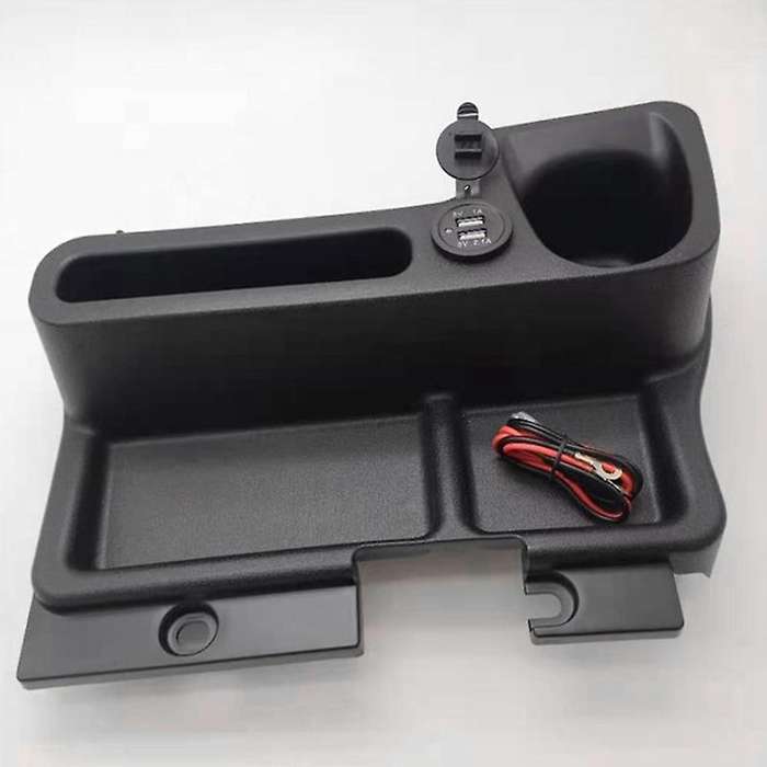 Car Accessories ABS Armrest Storage Box Tray Insert Center Console Box for Land Cruiser LC70 LC76 LC