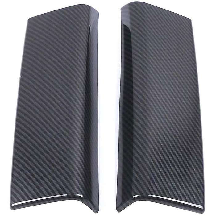 Car Accessories Armrest Console Cover Trim Carbon Fiber Grain Abs for - -Class X247 2019 2020