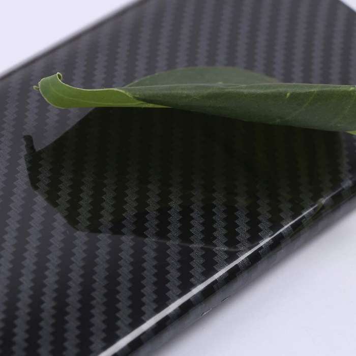 Car Accessories Armrest Console Cover Trim Carbon Fiber Grain Abs for - -Class X247 2019 2020