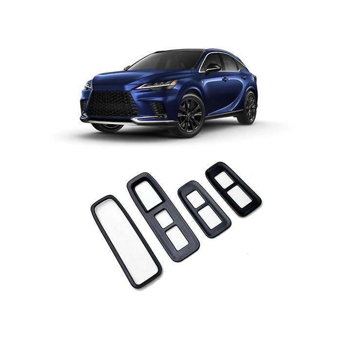 Car Accessories Door Window Glass Lift Control Switch Panel Trim Cover Styling for Rx 2022-2023 Sil