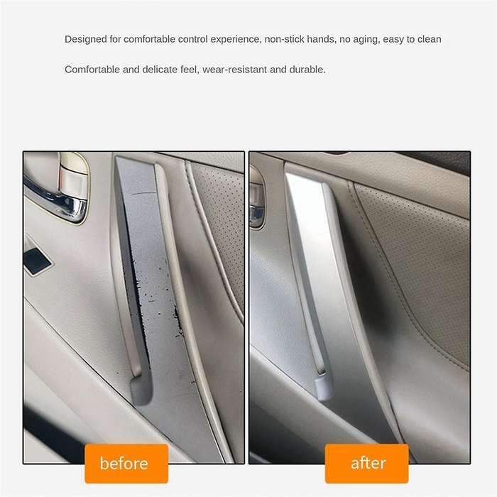 Car Accessories for 2006-2011 Trim Cover Car Handle Inner Door Panel Parts Car Auto Decoration Silve