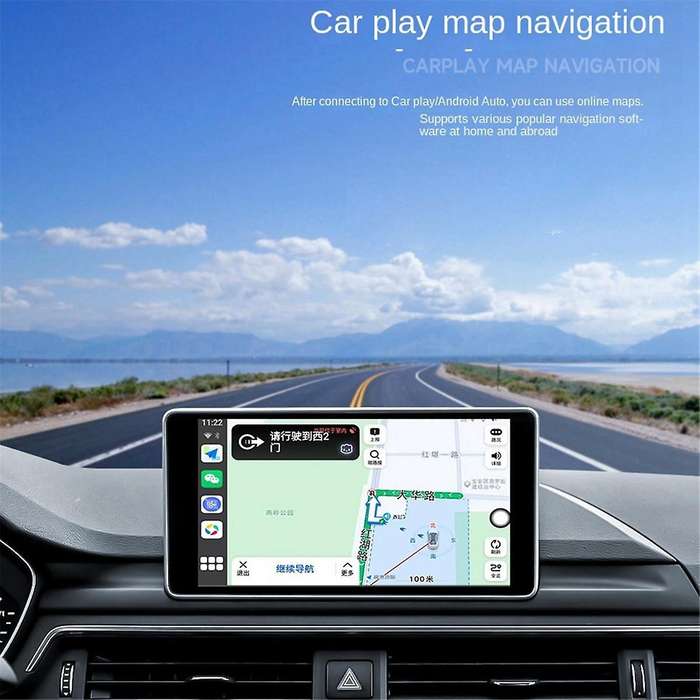 Car Adapter 2 in 1 Wireless CarPlay Android Adapter Wireless Adapter CarPlay Ai TV Box with Wired Ca