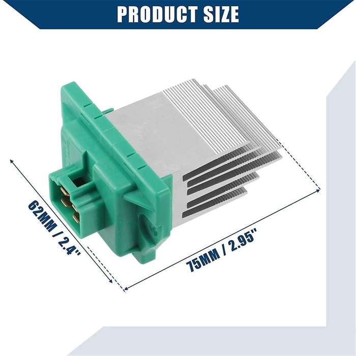 Car Air Conditioner Air Heat Blower Motor Resistor Blower Resistor 972351U000 for 2012-2016
