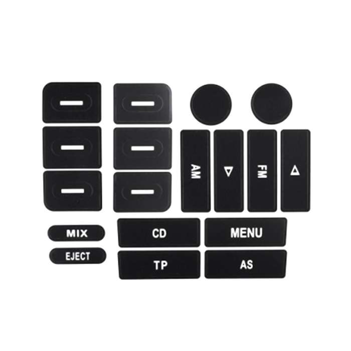 Car Air Conditioning Climate Temperature Radio Repair Kit Stickers Decals for Golf Mk5 for Fix Worn