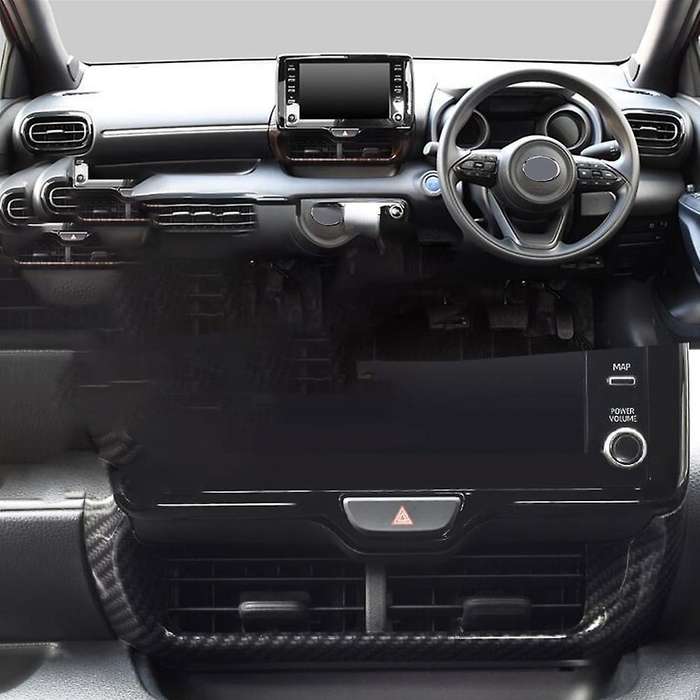 Car Air Conditioning Central Air Outlet Air Conditioning Air Outlet Decorative Cover for Yaris 2020