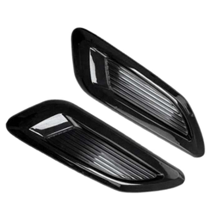 Car Air Flow Intake Hood Scoop Vent Bonnet Decor Cover Center Side Air Outlet Hood Auto Exterior Acc