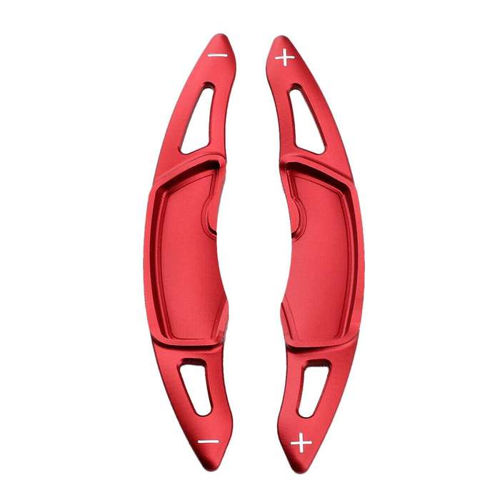 Car Aluminum Interior Steering Wheel Gear Shift Paddle Extension Red for XV BRZ