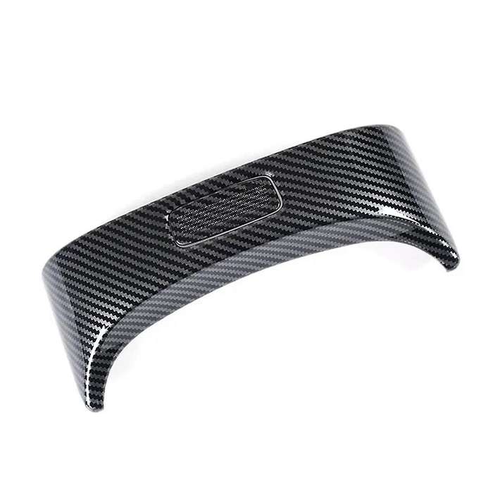 Car Armrest Box Switch Cover Trim Decorative for E Class W214 2024 Interior Accessories Carbon Fibe
