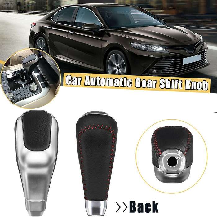 Car At Leather Gear Shift Knob for 4Runner 4Wd N280 Pro Land Cruiser Prado 10-19 Fortuner 2015-2019