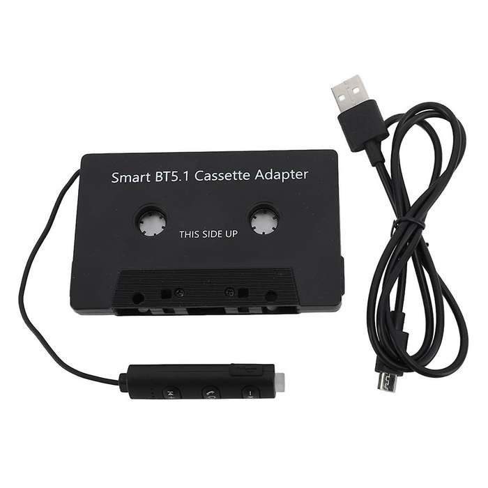 Car Audio Bluetooth Wireless Cassette Receiver, Bluetooth 5.1 Car Audio Stereo Cassette Vehicle Tape