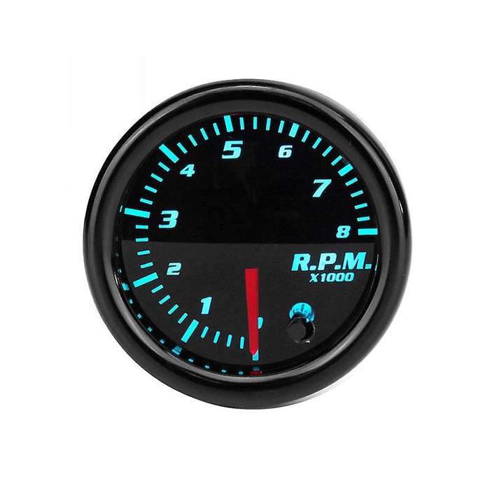 Car Auto 12V 52mm/2inch 7 Colors Universal Car Auto Tachometer Gauge Meter LED with Sensor