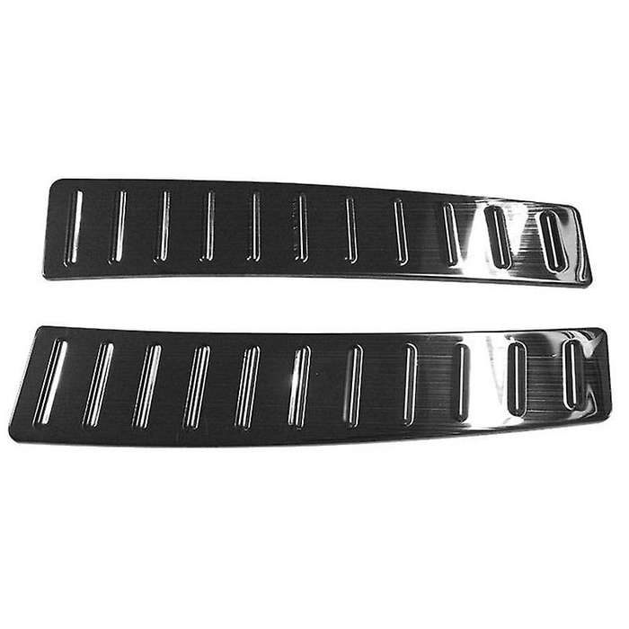 Car Auto Accessories Rear Boot Trunk Inner Bumper Protector Guard Sill Plate Cover for Model S Black