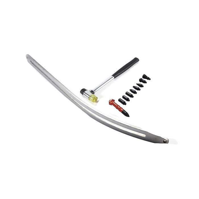 Car Auto Car Dent Removal- Damage Repair Puller- Arc Crowbar Tools Hook Rods Kit Dent Repair Tools