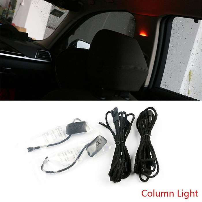 Car B Column Light for 3 4 Series F30 F32 F34 Atmosphere Lamps Upgrade Automotive Interior Beige( Ic