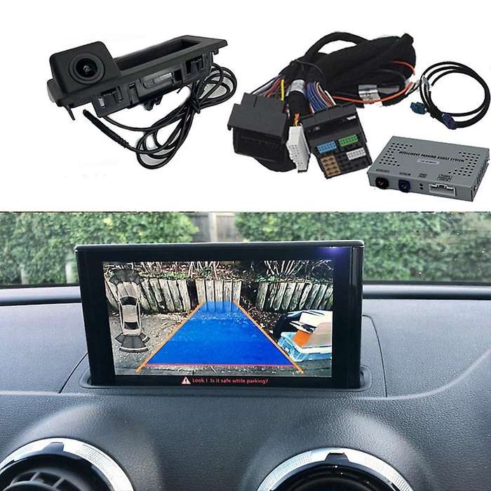 Car Backup Camera Interface Adapter Rear Camera Display Improve Decoder for  A3 8V S3 8P MMI3G 2009-
