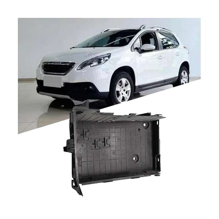 Car Battery Slot Lower Cover Protection 9676054080 for 208 2008 301 C3 C-elysee 2013-2020 Battery Sh