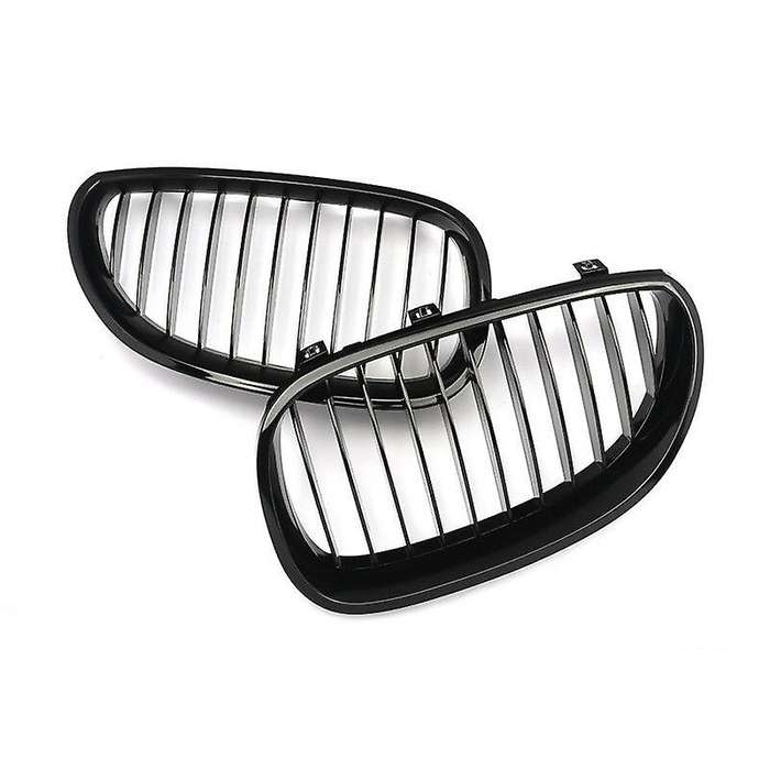 Car Black Front Hood Kidney Grille Grill for  E60 E61 5 Series M5 2003-2009