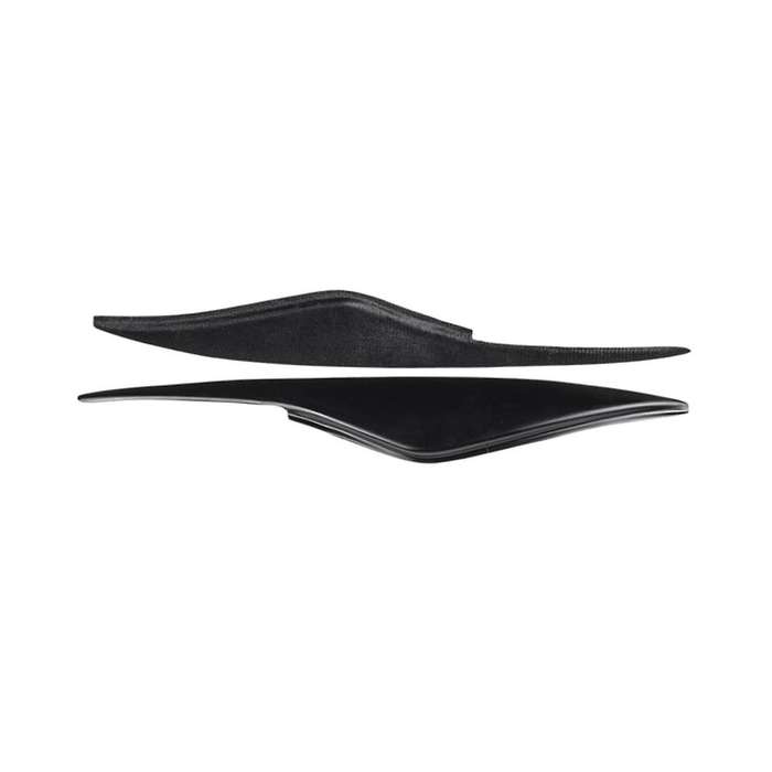 Car Black Headlight Eyebrow Cover Trim Head Light Lamp Sticker for Mondeo Mk4 2007-2013